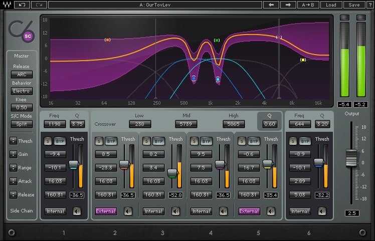 Waves C6 Multiband Compressor