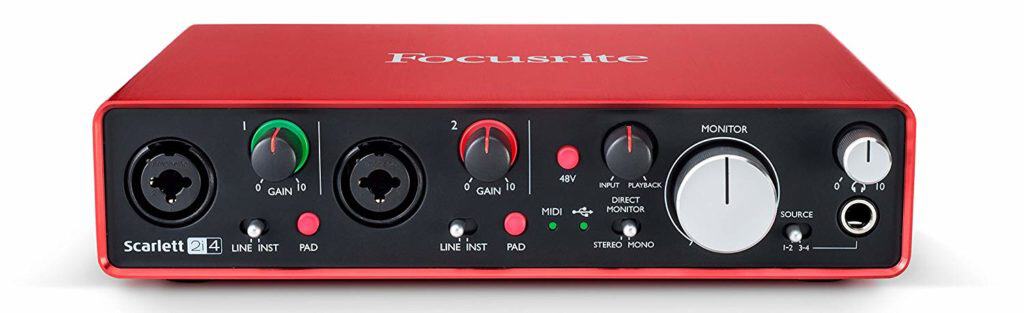 Focusrite Scarlett 2i4 