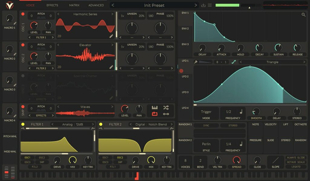 Matt Tytel Vital plugin interface