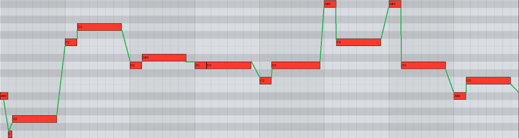 Orjan Nilsen's "Between the Rays." A great melody to show contour.