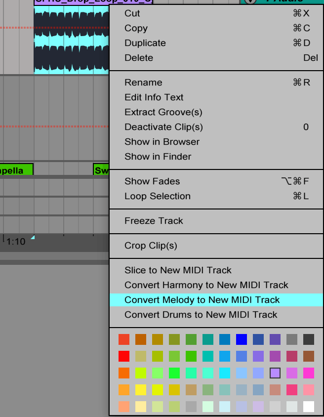 Audio to MIDI Live