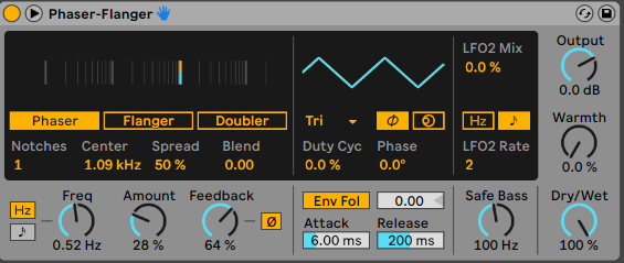 Flanger plugin