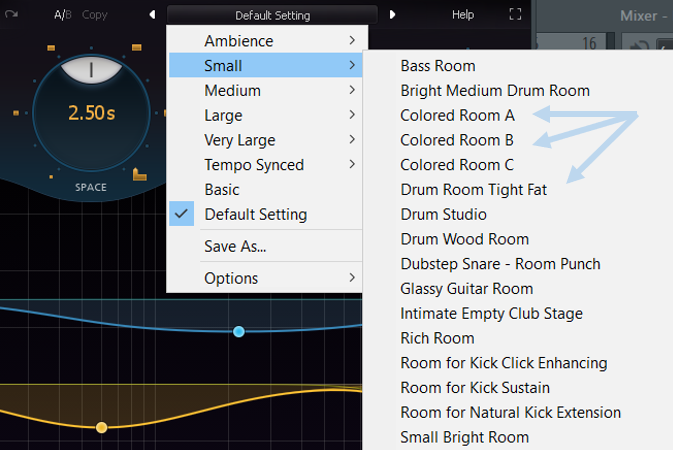 FabFilter Pro-R Room Reverb Presets