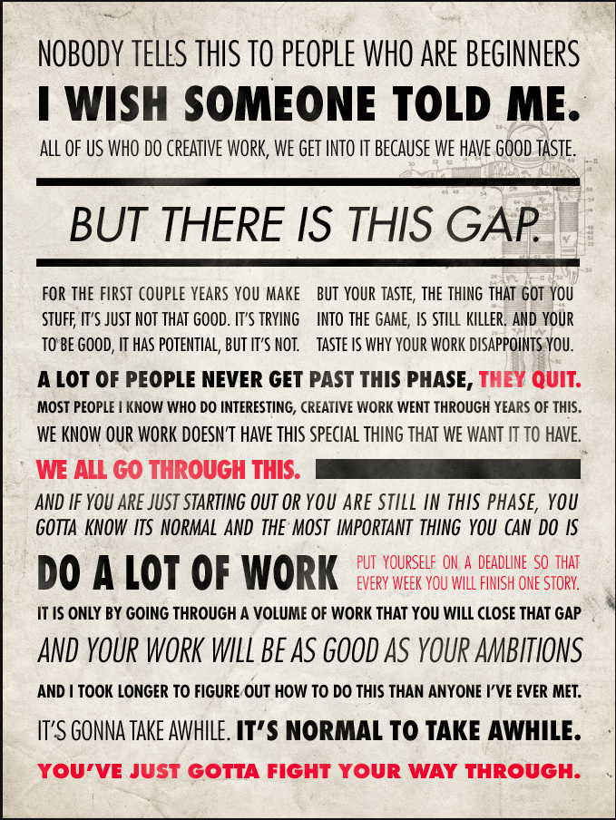 Ira Glass Quote