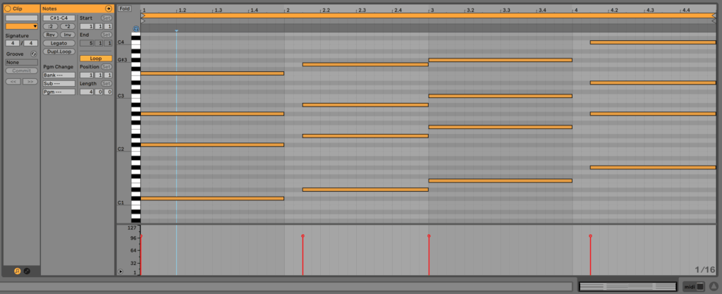 Chord Progression with New Voicing