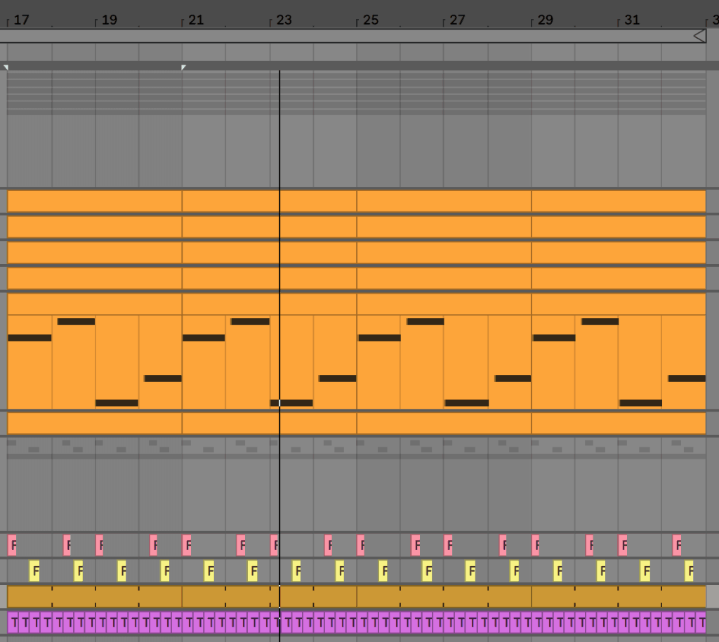 Arranging Drop in Ableton Live