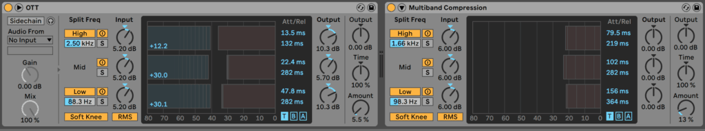 OTT and Multiband Compression