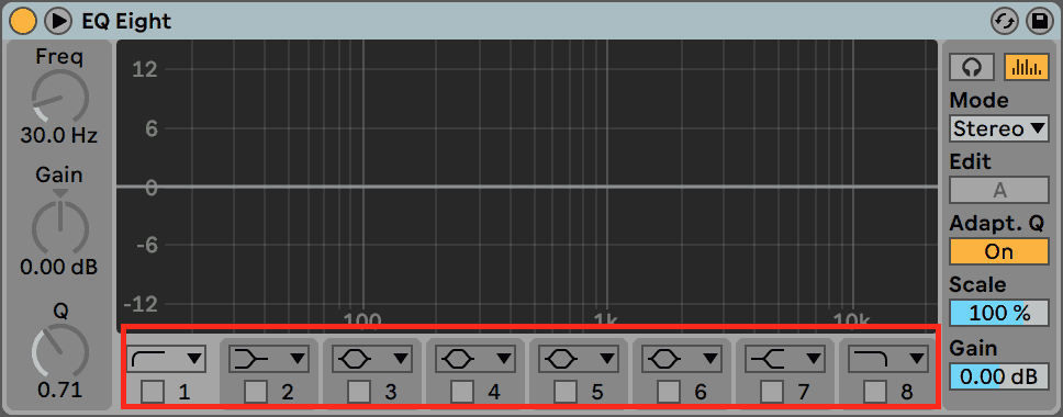 EQ Eight Bands