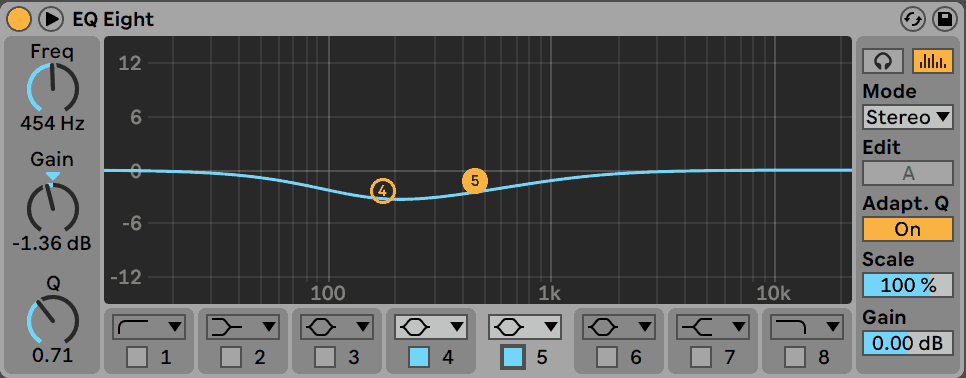 Chords EQ Cut