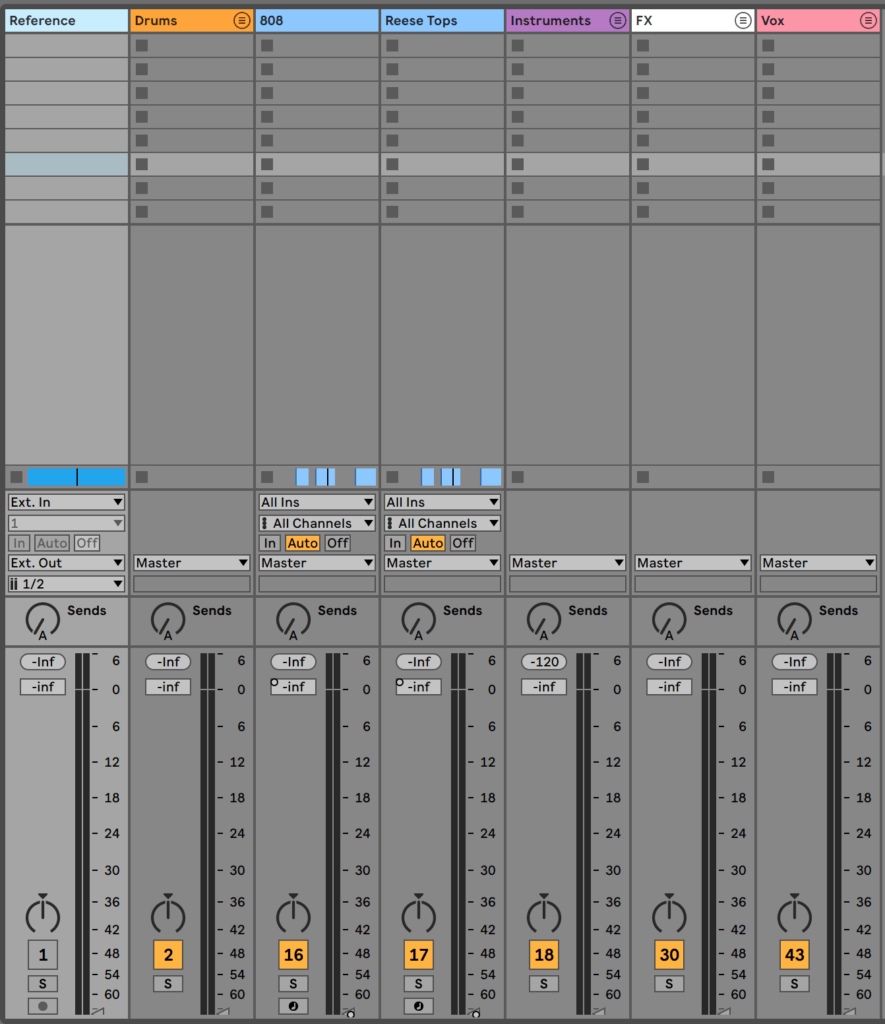 Ableton Live Session View