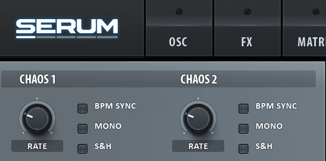 Xfer Serum Chaos Oscillators