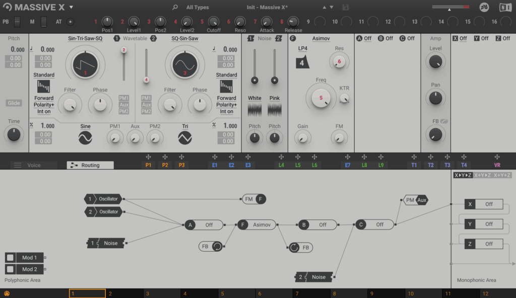 Massive X Layout