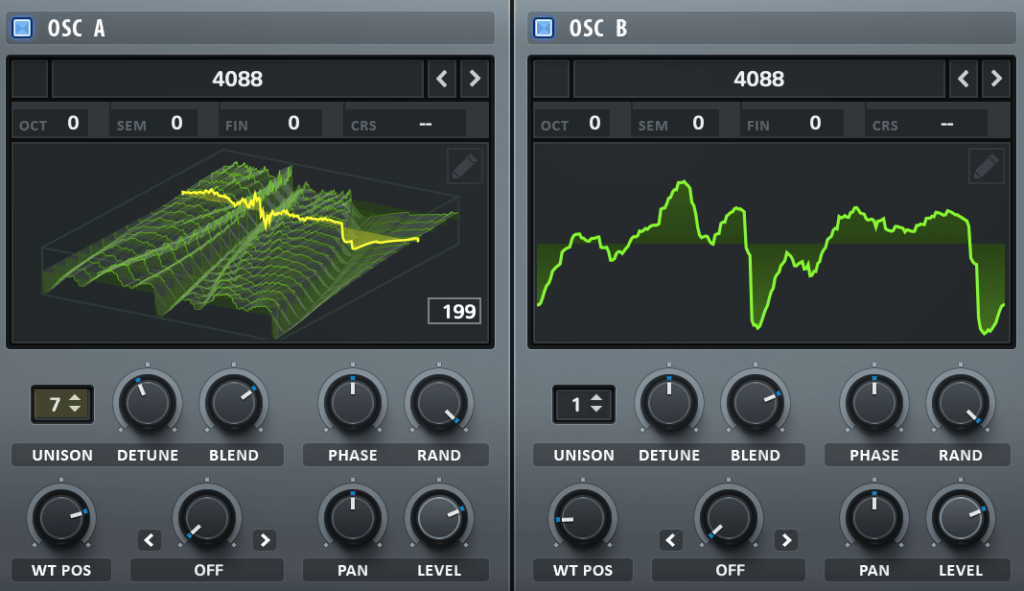 Xfer Serum Oscillators Layout