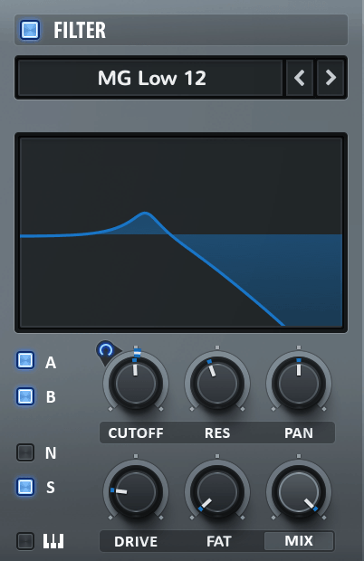 Xfer Serum Filter on Bass