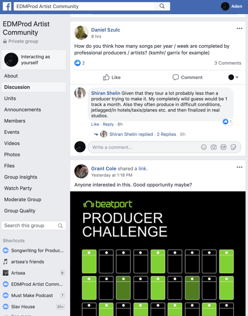 EDMProd Artist Community