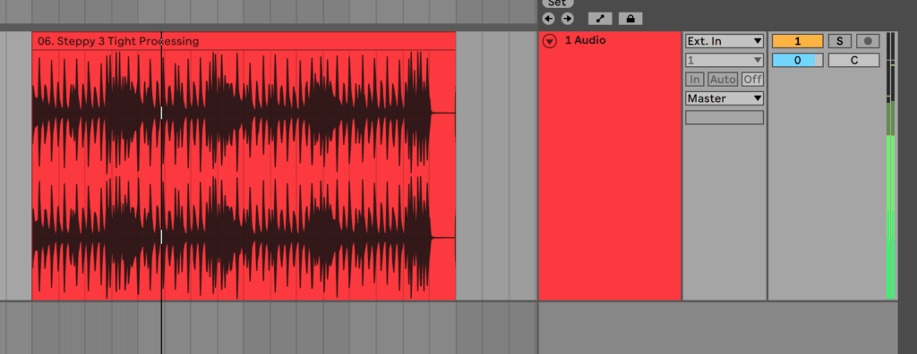 Ableton Live Audio Track