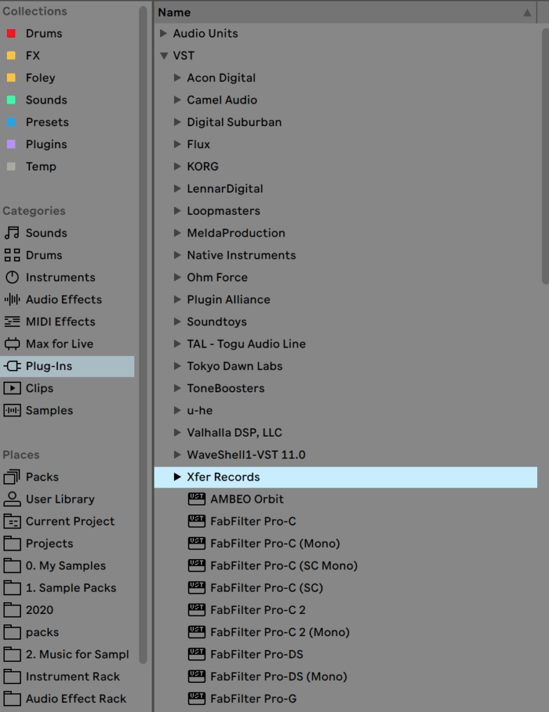 Ableton Live Plugins