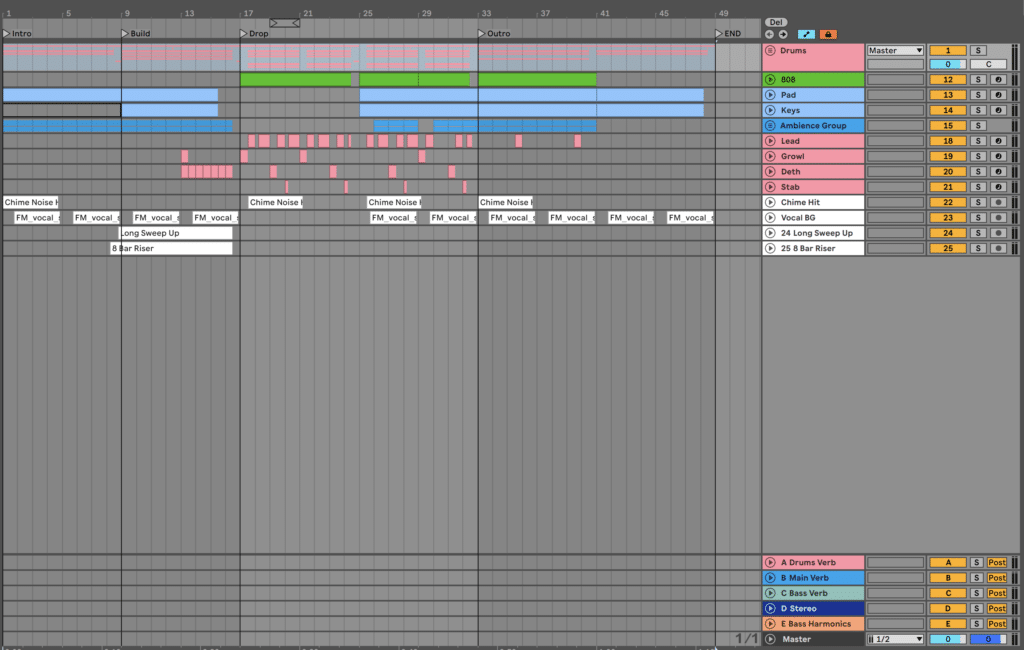 Trap Song in Ableton Live 11