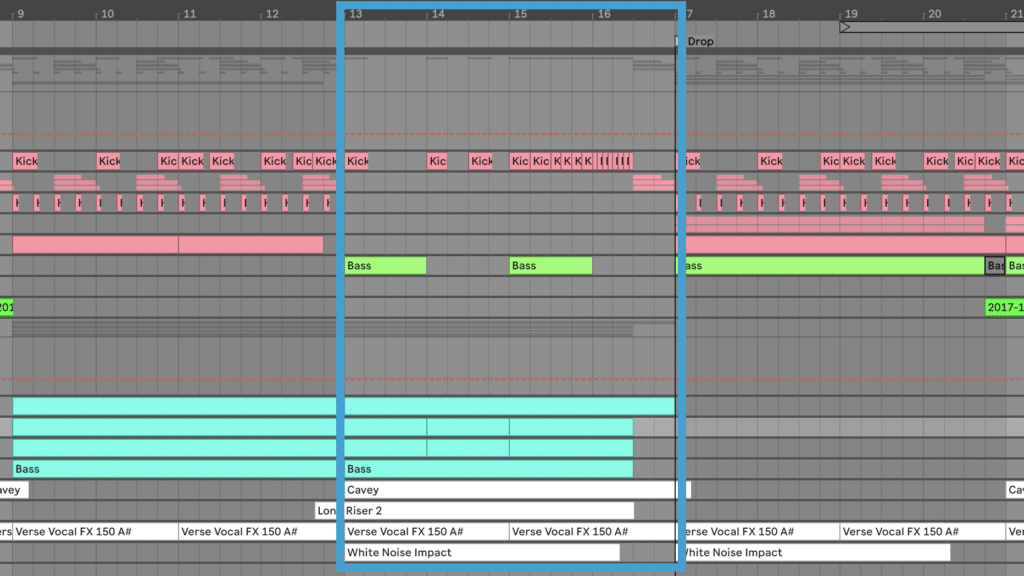 Dubstep build in Ableton