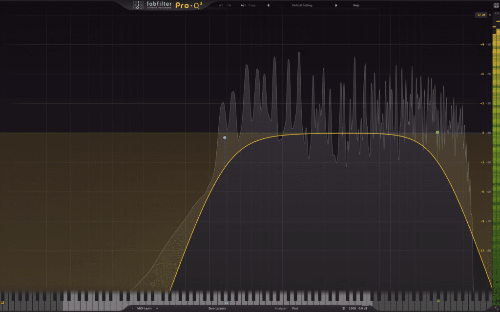 Arp EQ using Pro-Q 3